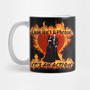 Flame Kissed Affection Mug